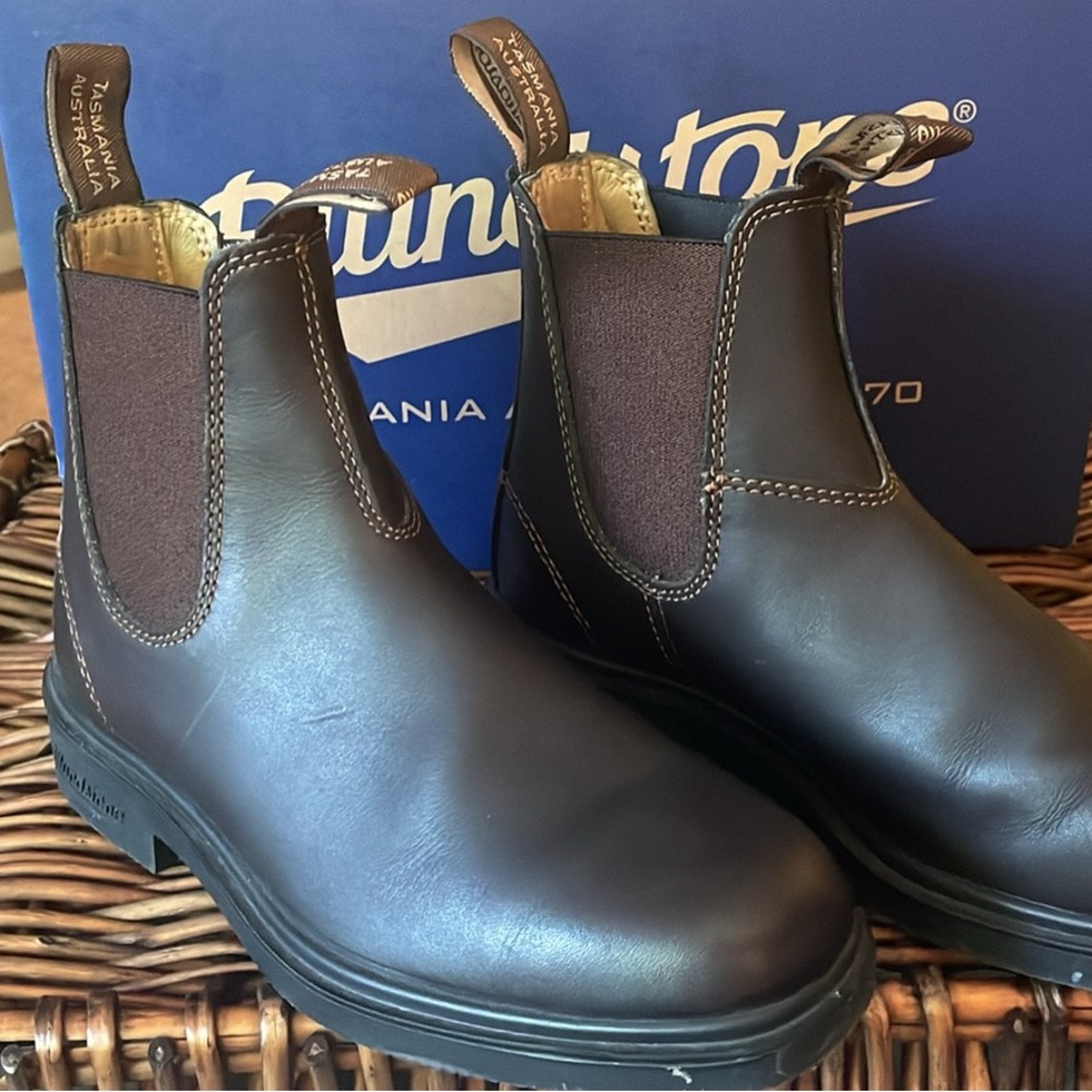 Blundstone Chocolate Brown Ankle Boots